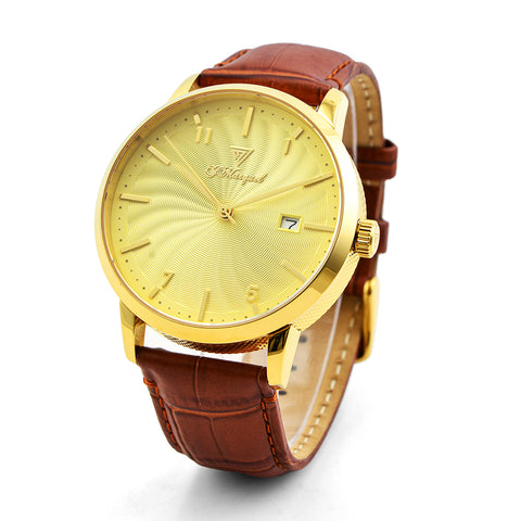Odyssey: Golden Legacy (Gold with Tan Strap)