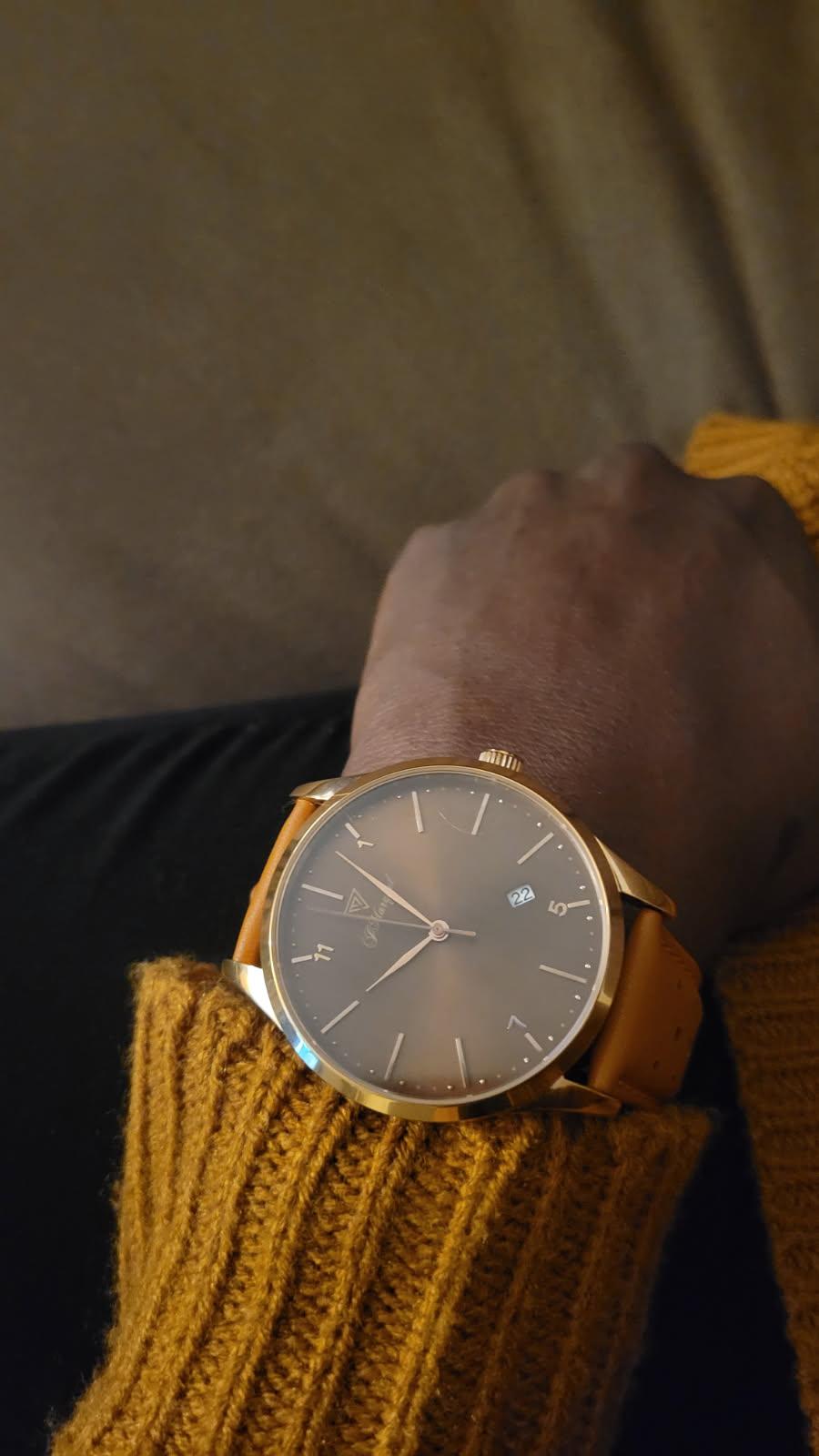 Daydream: Bronze Solace (Brown with Sunray Effect)
