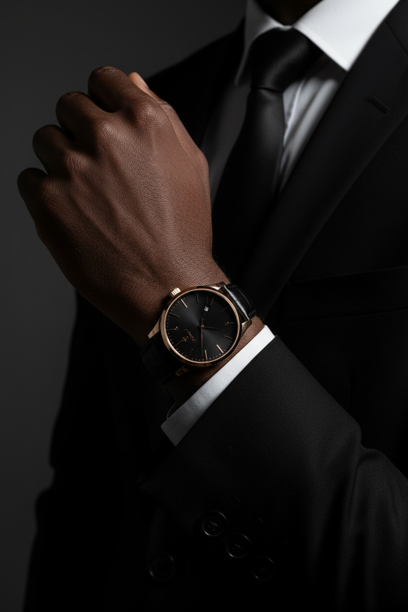J Marquel – Onyx On Wrist