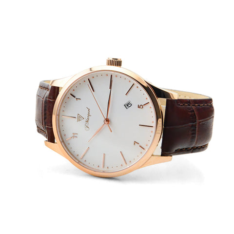 Daydream: Classic Crest (White with Brown Strap)