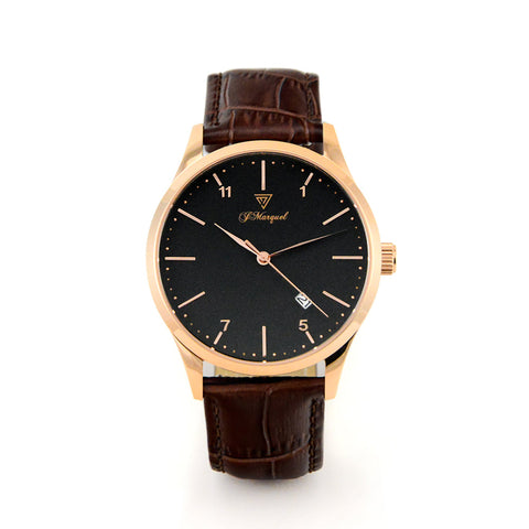 Daydream: Noir Heritage (Black with Brown Strap)