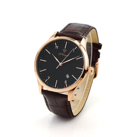 Daydream: Noir Heritage (Black with Brown Strap)