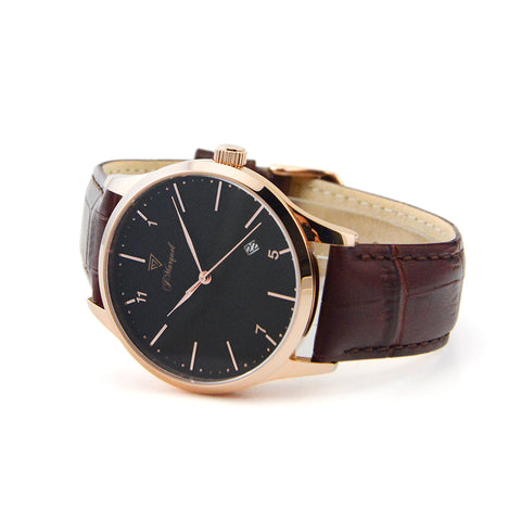 Daydream: Noir Heritage (Black with Brown Strap)